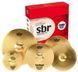 SABIAN SBr Performance Set with 10" Splash - комплект тарілок для ударних, Золотий