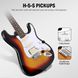 Donner Music DST-100 Electric Guitar Kit Sunburst , Коричневий