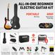 Donner Music DST-100 Electric Guitar Kit Sunburst , Коричневий