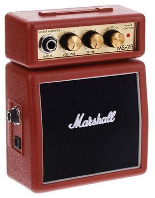 Marshall MS-2R - міні комбопідсилювач, Червоний