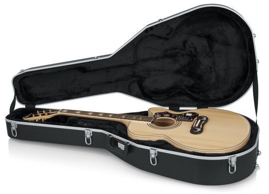 GATOR GC-JUMBO Jumbo Acoustic Guitar Case - кейс для акустичної гітари, Черный