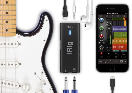 IK MULTIMEDIA iRIG HD2 - аудіоінтерфейс, Черный