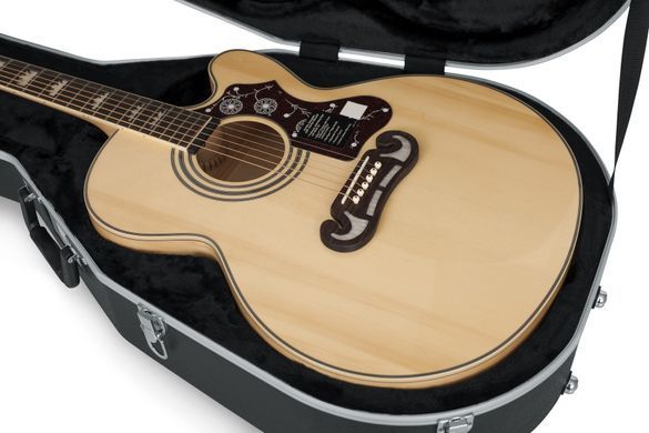 GATOR GC-JUMBO Jumbo Acoustic Guitar Case - кейс для акустичної гітари, Черный