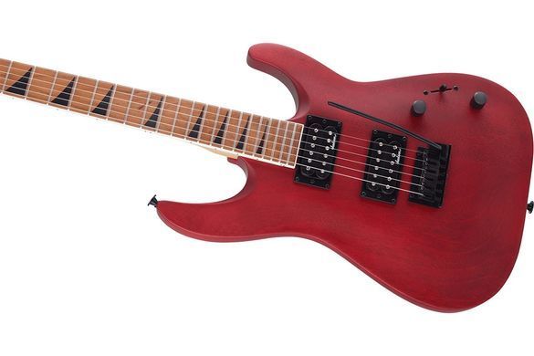 JACKSON JS24 DKAM Dinky Arch Top Red Satin - Електрогітара, Червоний