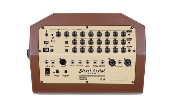 NUX SA-100 - комбоусилитель, Коричневый
