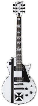 LTD IRON CROSS James Hetfield Signature (Snow White), Білий