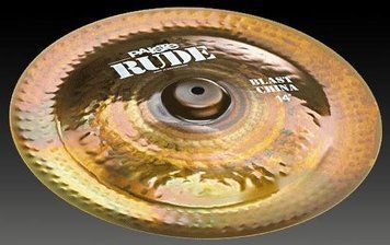 Paiste RUDE Blast China 14" - тарелка чайна, Золотой