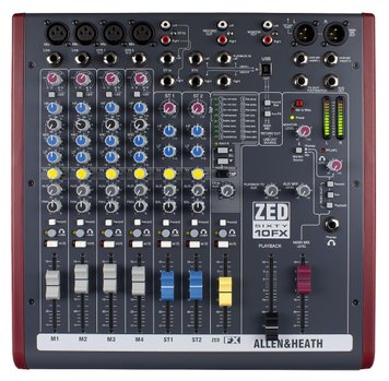 ALLEN&HEATH ZED60-10FX, Черный