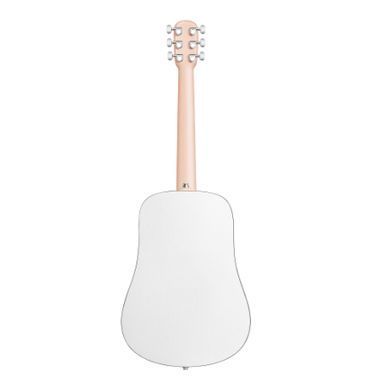LAVA MUSIC LAVA ME PLAY Light Peach / Frost White - трансакустическая гитара, Розовый
