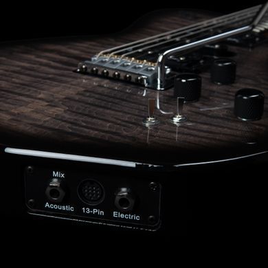 Godin Guitars Godin xtSA Trans Black - електрогітара, Черный