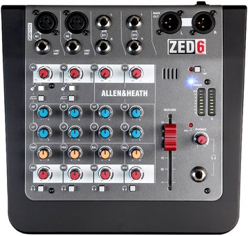 Allen&Heath ZED-6, Черный