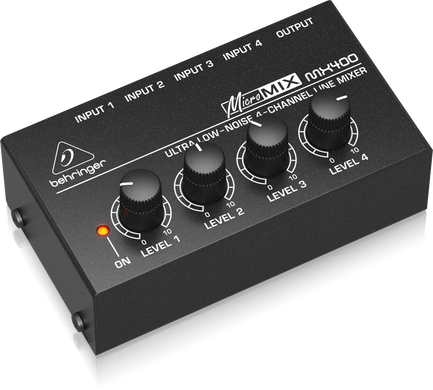 Behringer MX400 - лінійний мікшер, Черный