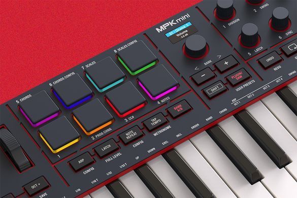 AKAI MPK mini 4 Black - MIDI клавиатура, Черный