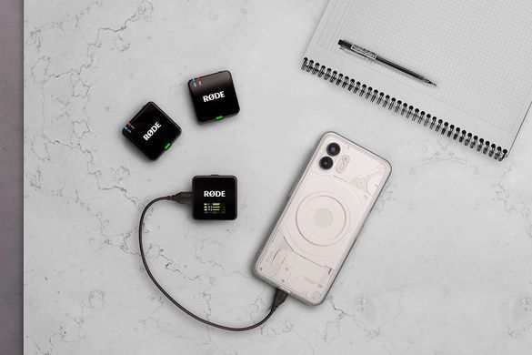 RODE Wireless GO Gen 3 - Микрофонная радиосистема , Черный