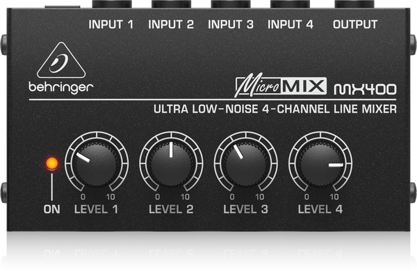 Behringer MX400 - лінійний мікшер, Черный