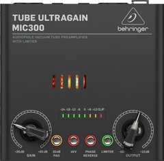 Behringer MIC300 TUBE ULTRAGAIN, Черный