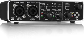 Behringer UMC202HD, Черный