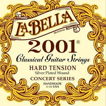 La Bella  2001HARD - струни для класичної гітари , ассорти