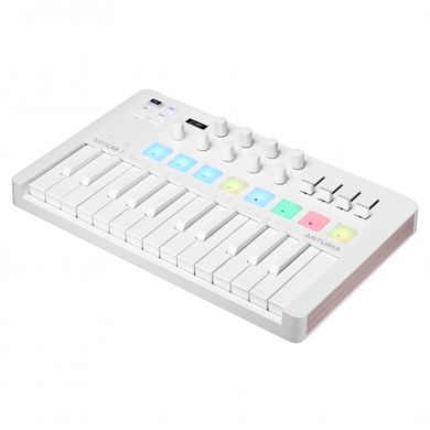 Arturia MiniLab 3 Alpine White + Arturia Analog Lab V, Белый