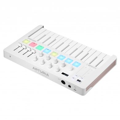 Arturia MiniLab 3 Alpine White + Arturia Analog Lab V, Белый