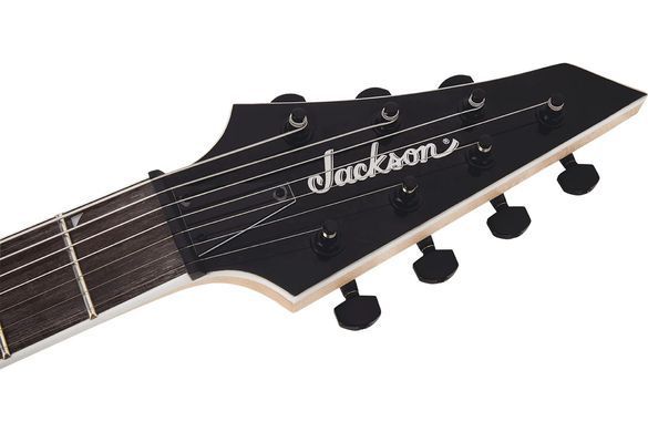 Jackson JS22Q-7 DKA Dinky Arch Top HT Transparent Black Burst - Электрогитара, Черный