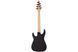 Jackson JS22Q-7 DKA Dinky Arch Top HT Transparent Black Burst - Электрогитара, Черный