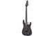Jackson JS22Q-7 DKA Dinky Arch Top HT Transparent Black Burst - Электрогитара, Черный