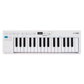 Arturia KeyStep mk2 - Секвенсор MIDI-контролер (MIDI-клавіатура), Білий