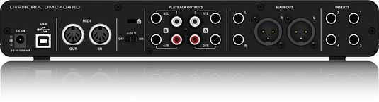 Behringer UMC404HD - аудіоінтерфейс - SOUNDSTORE — Віртуальний