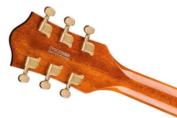 Gretsch Electromatic Pristine Ltd Center Block Double-Cut With Bigsby White Gold - напівакустична гітара, Білий