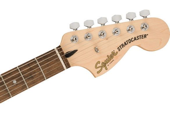 SQUIER by FENDER Affinity Series Stratocaster HH LR Burgundy Mist - Электрогитара, Розовый