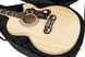 GATOR GL-JUMBO Jumbo Acoustic Guitar Lightweight Case - кейс для акустичної гітари, Черный