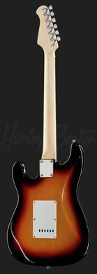 Harley Benton ST-20HSS SB Standard Series - Електрогітара, Коричневий