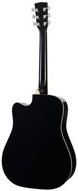 CORT AD880CE (Black) - электроакустическая гитара, Черный