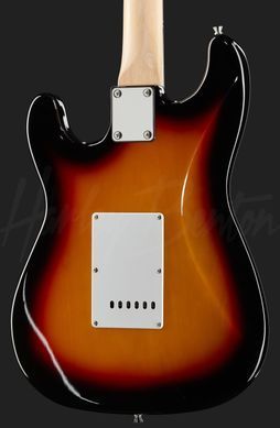 Harley Benton ST-20HSS SB Standard Series - Електрогітара, Коричневий