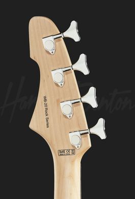 Harley Benton WB-20BK Rock Series  - Бас-гітара, Черный
