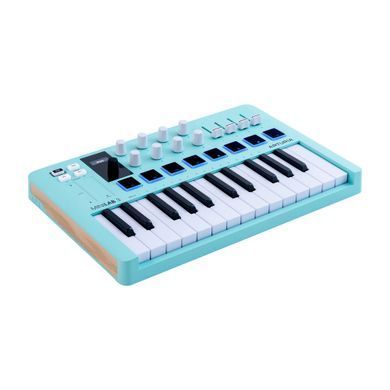 Arturia MiniLab 3 (Aquamarine) - MIDI-клавіатура, Блакитний