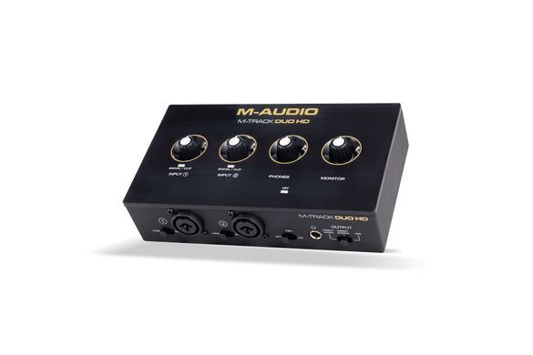 M-AUDIO M-Track Duo HD - аудиоинтерфейс, Черный