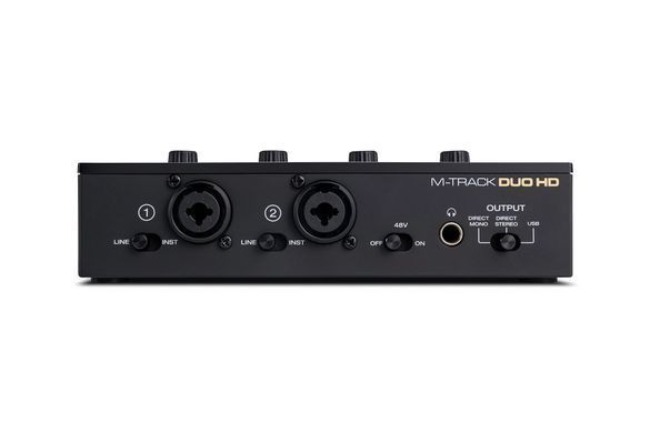 M-AUDIO M-Track Duo HD - аудиоинтерфейс, Черный