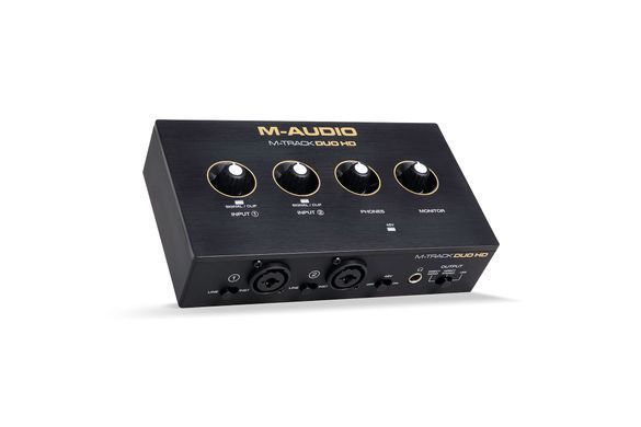 M-AUDIO M-Track Duo HD - аудиоинтерфейс, Черный