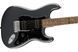 Squier by Fender Affinity Series Stratocaster HH LR Charocal Frost Metallic - Електрогітара, Черный