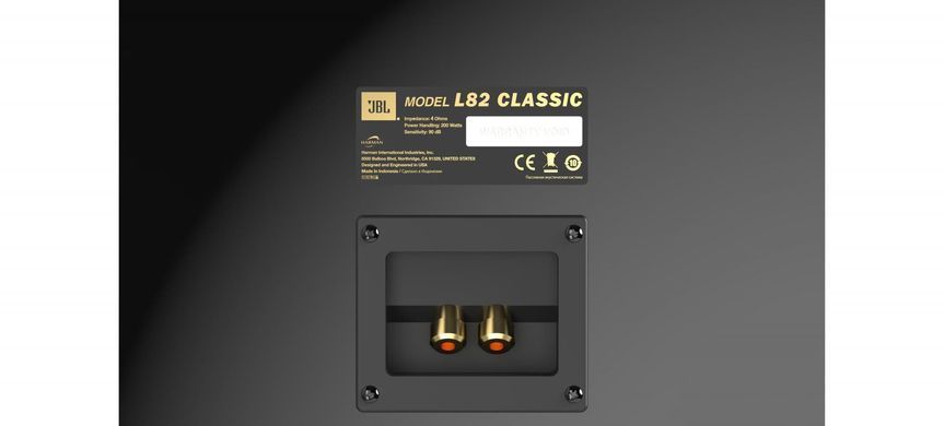 JBL L82 Classic Black Edition (JBLL82CLASSICBG) - Акустична система (пара), Черный