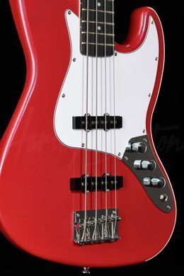 Harley Benton JB-20 CA Standard Series - Бас-гітара, Червоний