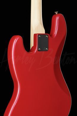 Harley Benton JB-20 CA Standard Series - Бас-гітара, Червоний