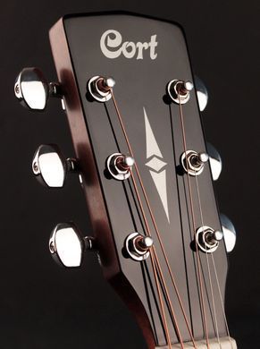 CORT CJ-MEDX (Natural Glossy) - електроакустична гітара, Натуральний