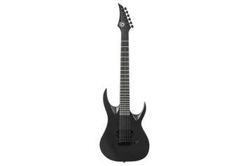 S BY SOLAR Type AB AB4.61MC-E 3/4 Carbon Black Matte - Електрогітара, Черный