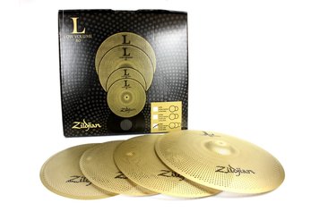 ZILDJIAN LV468 LOW VOLUME L80 CYMBAL SET 14/16/18, Золотий