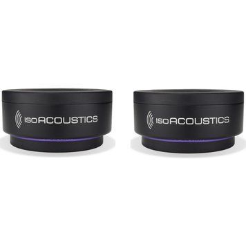 IsoAcoustics ISO-PUCK 76 (пара) - ізоляційні елементи для великих акустичних систем, Черный