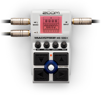 Zoom MS-50G+ - процессор эффектов, серый