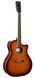 Cort Exotic-GA Walnut (Sunburst) - електроакустична гітара, Коричневий